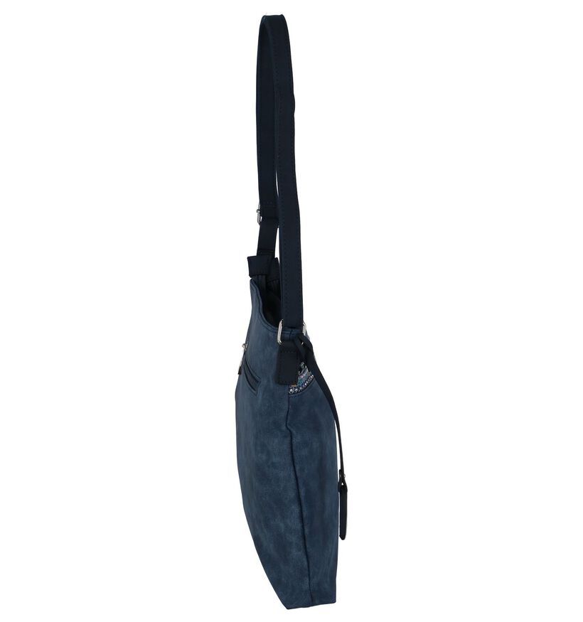 Donkerblauwe Crossbody Tas Rieker in kunstleer (250223)
