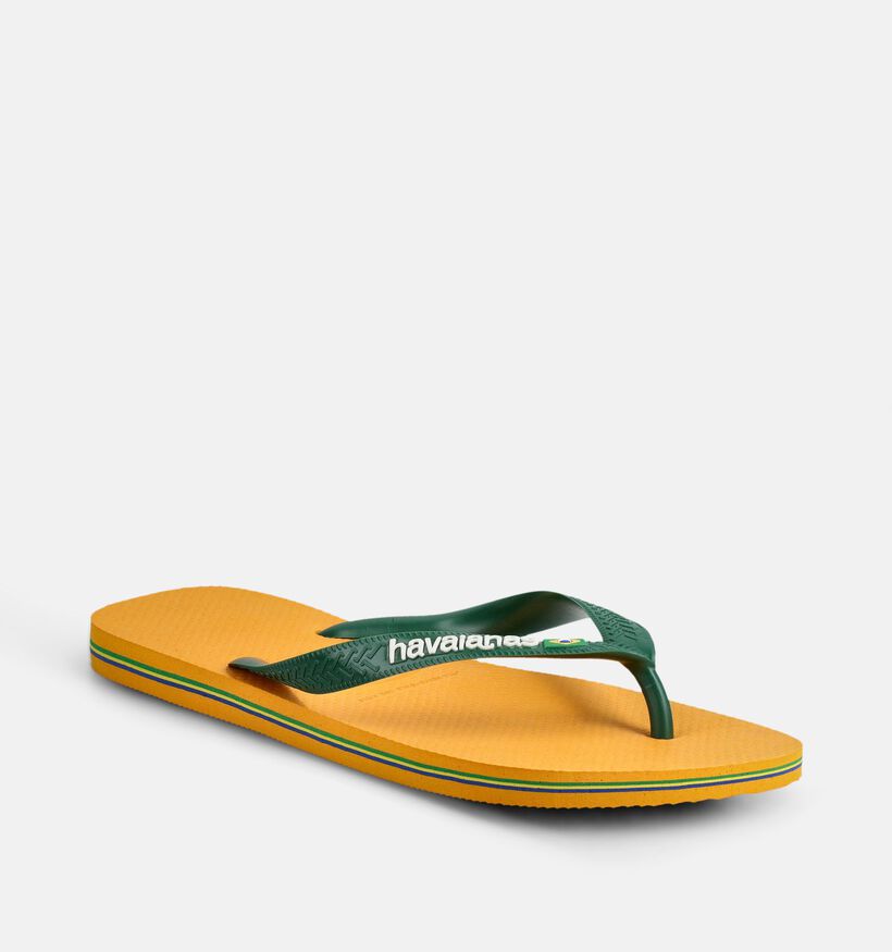 Havaianas Brasil Gele Teenslippers voor heren (373002)