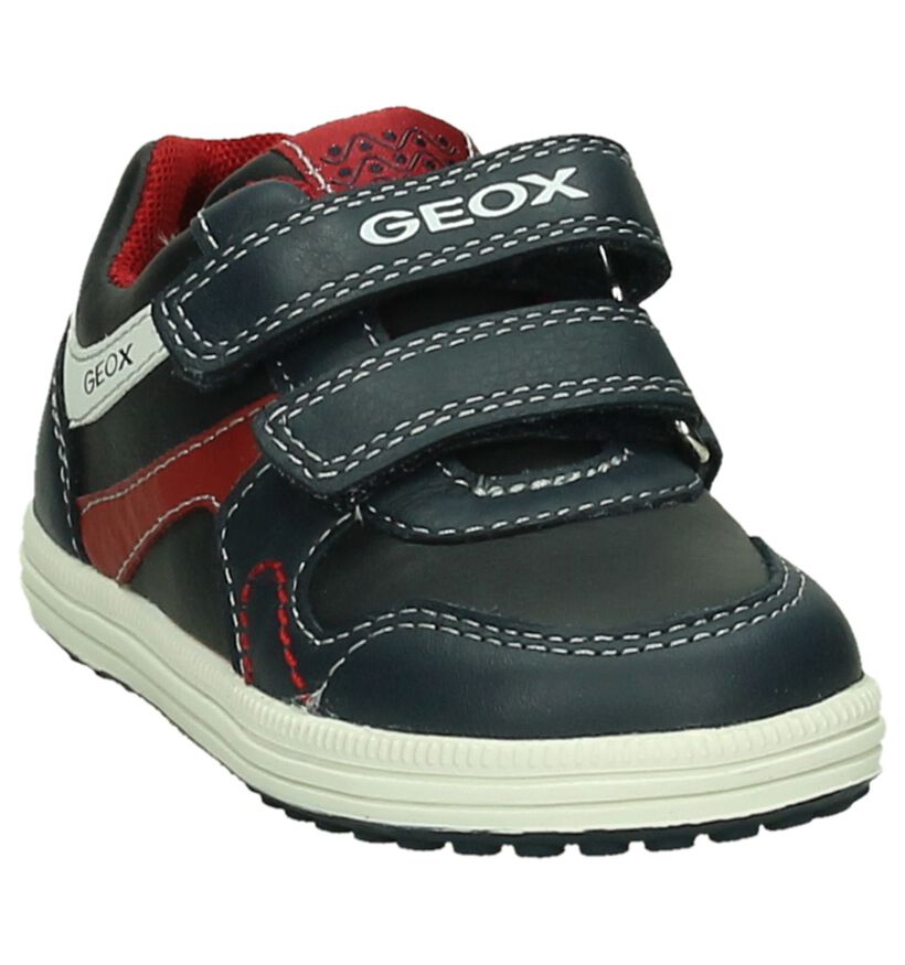 Velcroschoen Blauw Geox, , pdp