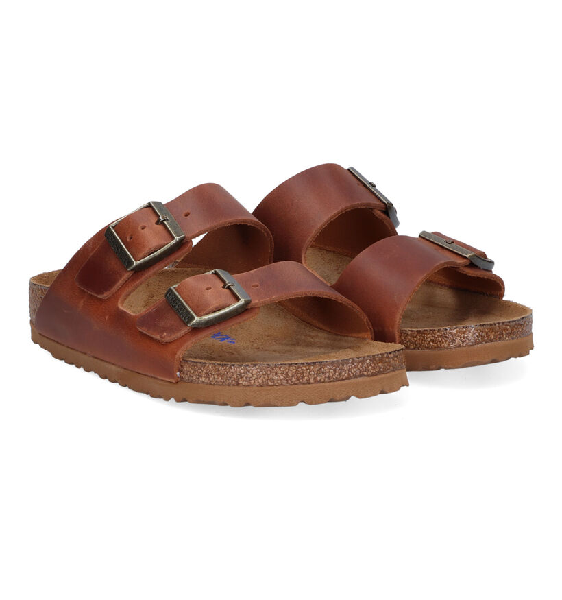 Birkenstock Arizona Nu-pieds en Marron pour femmes (330656)