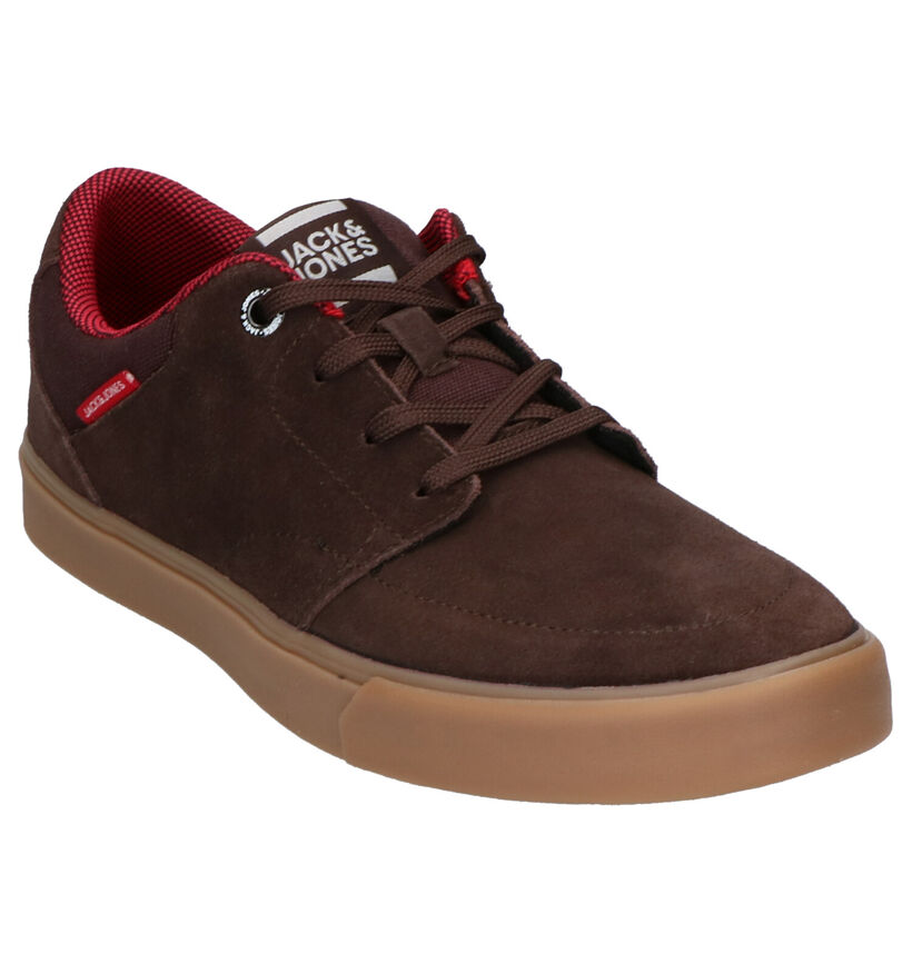 Jack & Jones Barton Skate Sneakers en Marron en daim (256273)