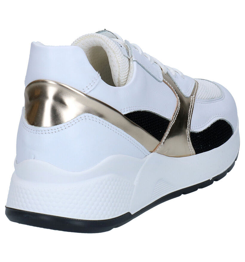 NeroGiardini Chaussures à lacets en Blanc en simili cuir (282476)