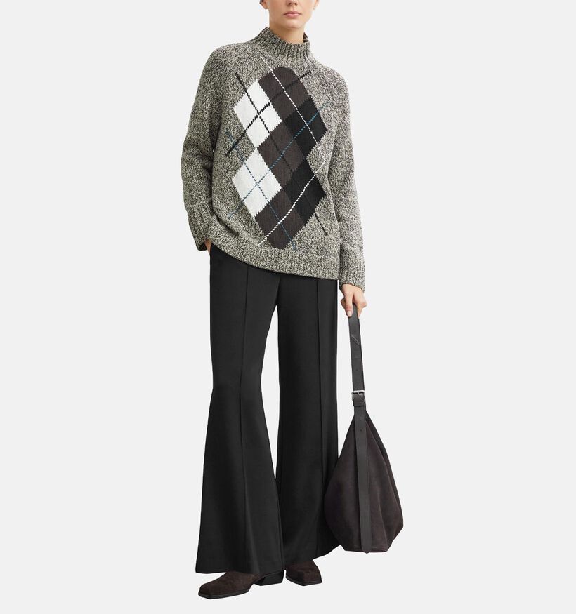 comma Pulls en Marron pour femmes (381795)
