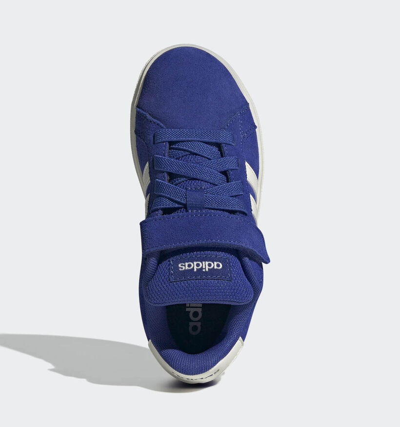adidas GRAND COURT 00s Blauw/Witte Sneakers voor jongens, meisjes (359658) - geschikt voor steunzolen