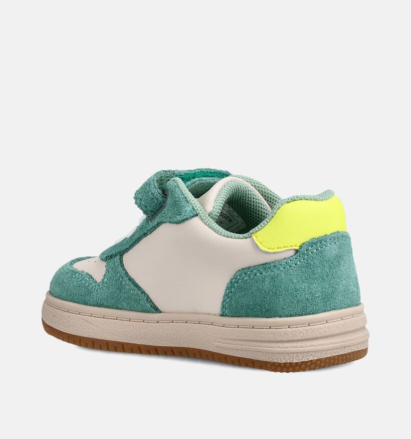 SJ Groene Sneakers voor jongens (371091) - geschikt voor steunzolen