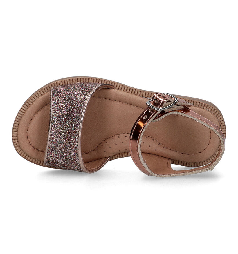 Milo & Mila Rose gold Sandalen voor meisjes (324512)