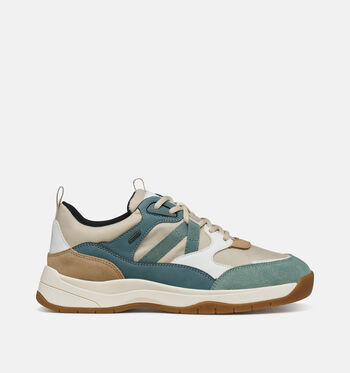 Geox Respira Low Baskets Bleu