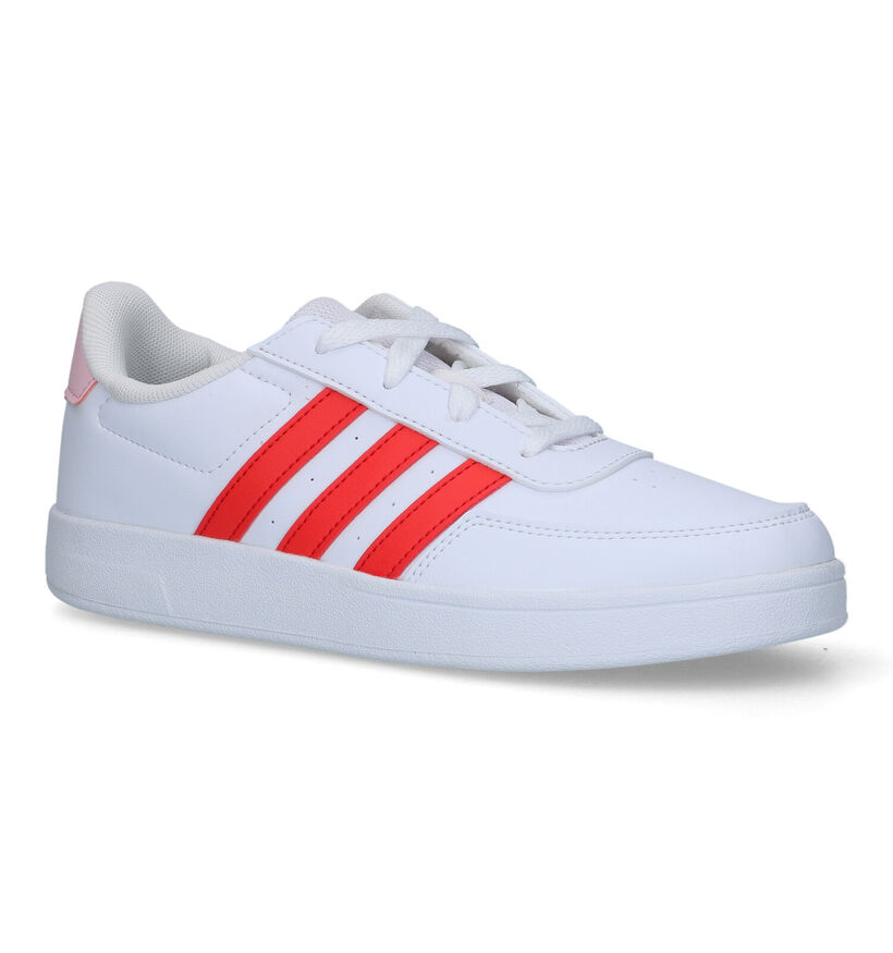 adidas Breaknet 2.0 Baskets en Blanc pour filles (324678) - pour semelles orthopédiques