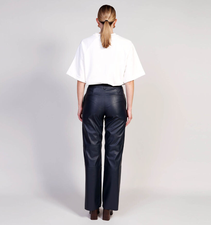 Minus Tasja Pantalon en Bleu pour femmes (361730)