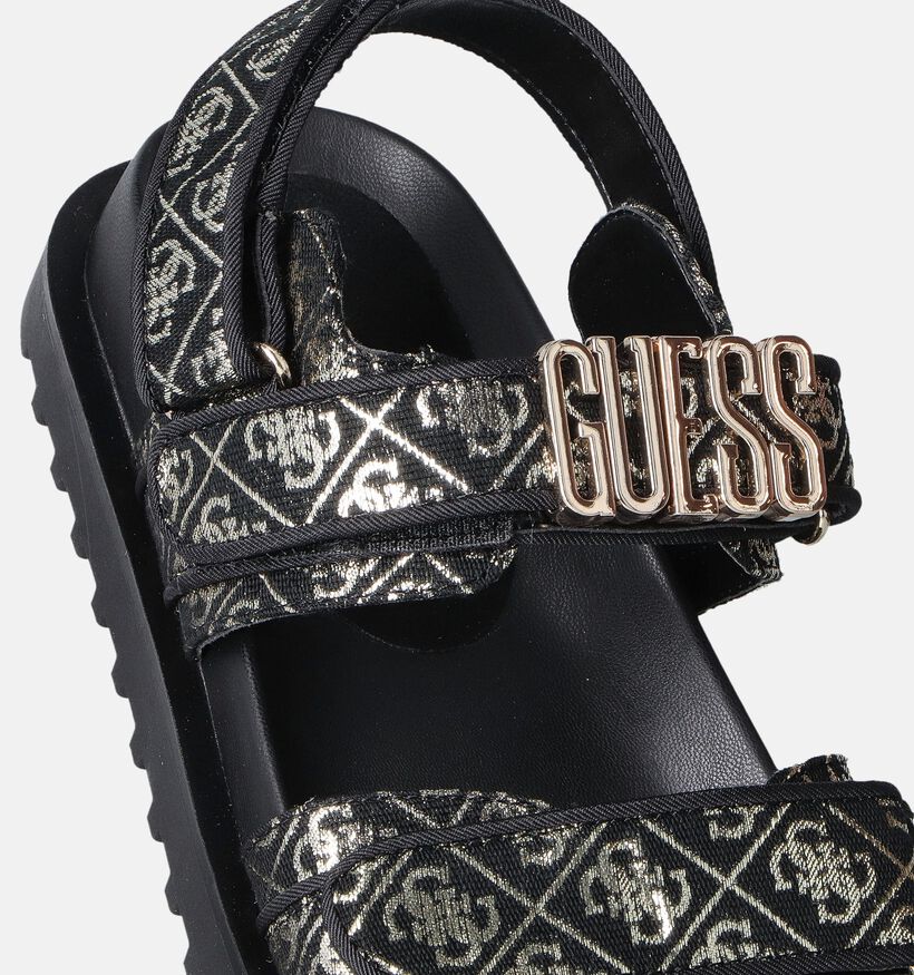 Guess Fabelis Zwarte Sandalen voor dames (353402)