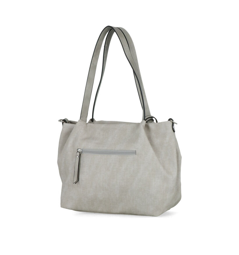 Emily & Noah Elke Blauwe Shopper tas met rits voor dames (340657)