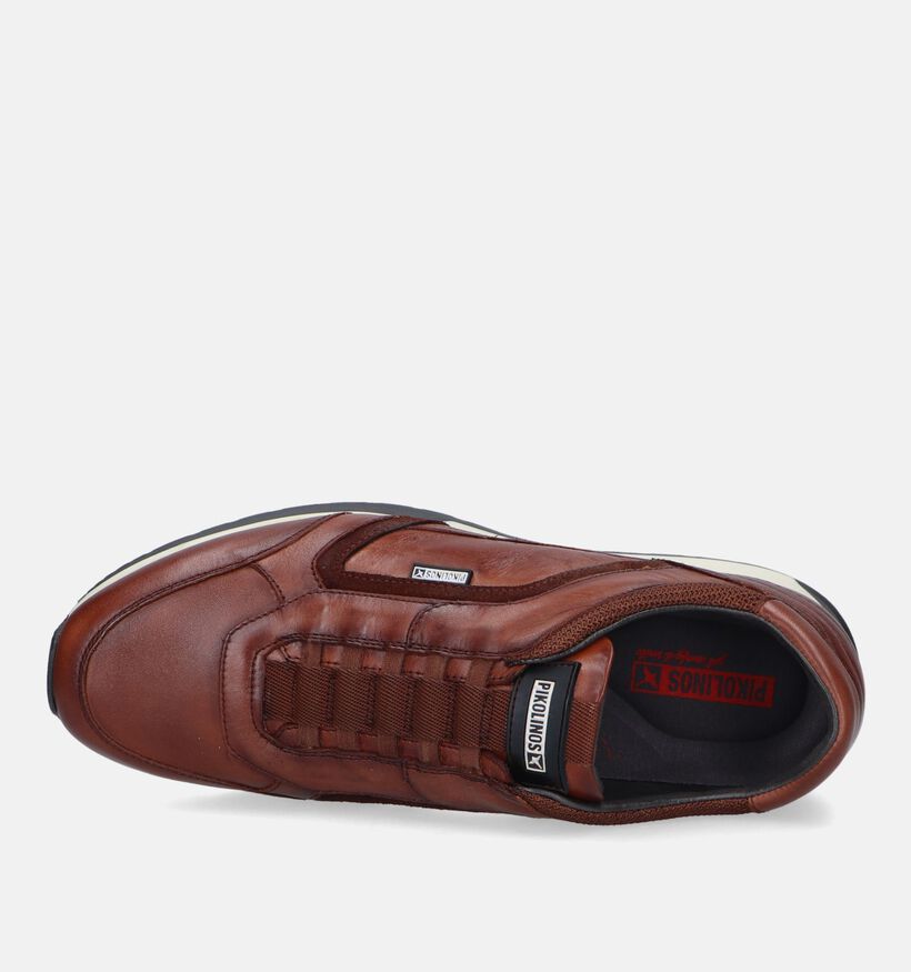 Pikolinos Cambil Chaussures à enfiler en Cognac pour hommes (329635) - pour semelles orthopédiques