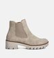 Rieker Bottines plates en Beige pour femmes (360479)