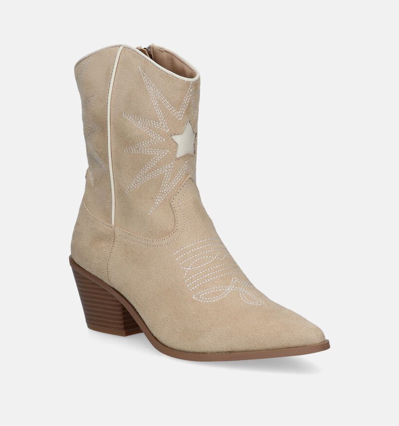 La Strada Bottines à talons en Beige clair pour femmes (341513)