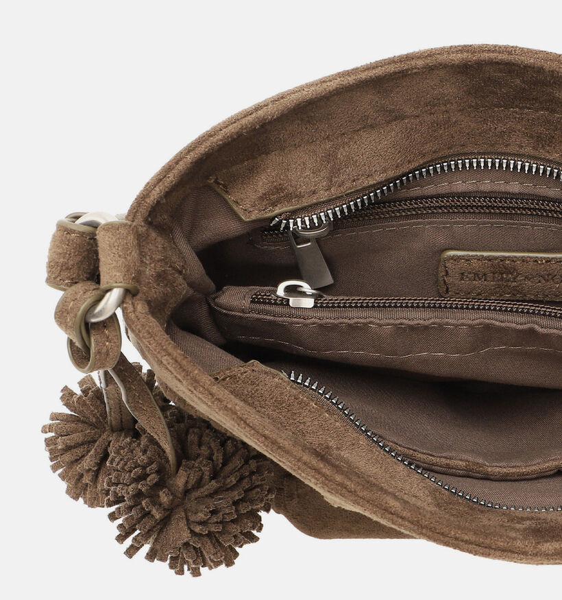 Emily & Noah Leanne Sac port&eacute; crois&eacute; en Vert fonc&eacute; pour femmes (378866)