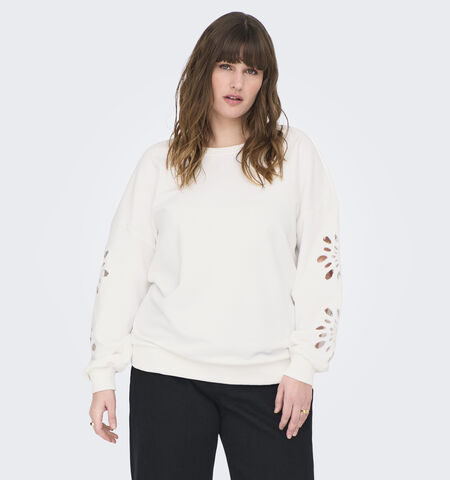 Sweatshirt blanc