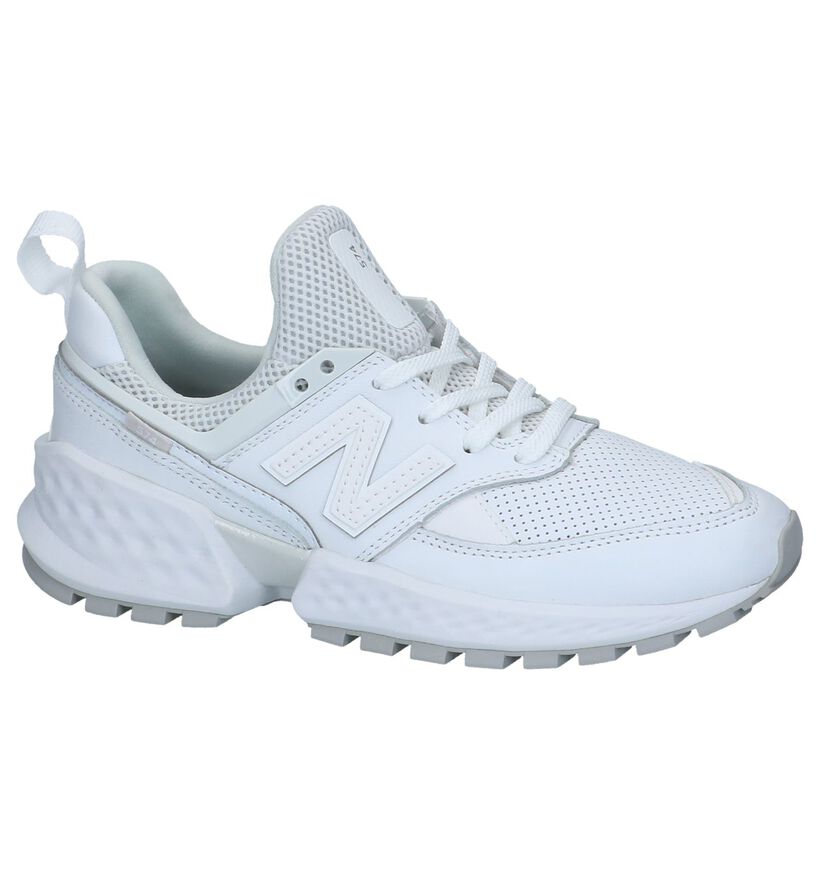 Witte Sneakers New Balance WS574 in leer (238180)
