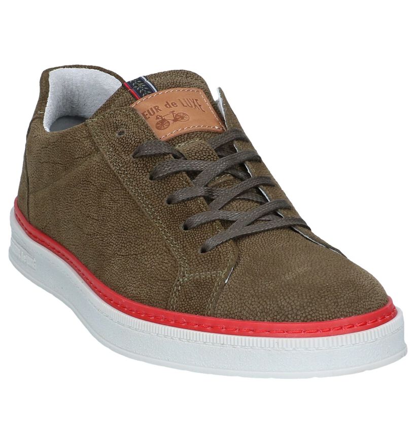 Cycleur de Luxe Beaumont Chaussures à lacets en Gris en nubuck (272408)