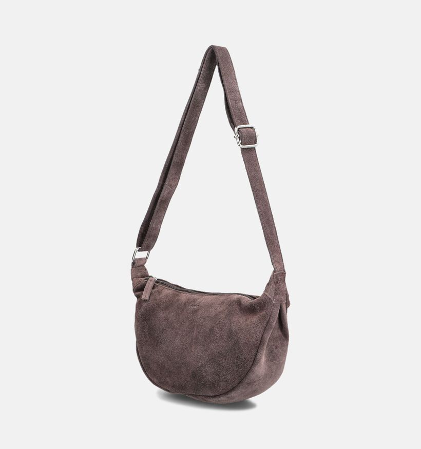 DSTRCT Portland Road Donkerbruine Crossbodytas voor dames (380894)