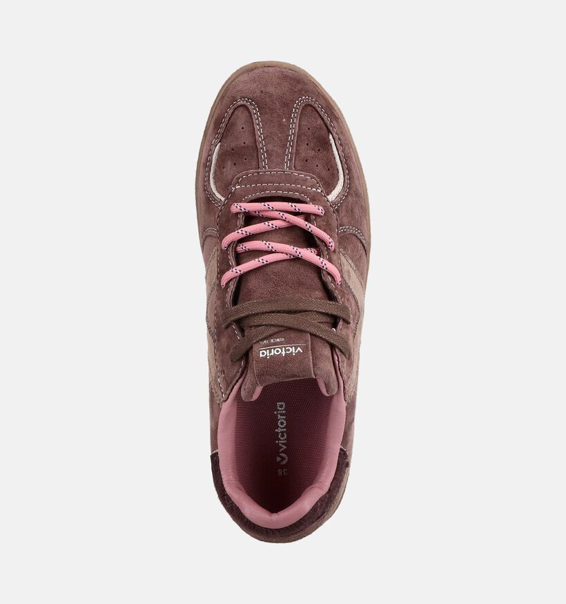Victoria Baskets en Marron pour femmes (378891) - pour semelles orthop&eacute;diques