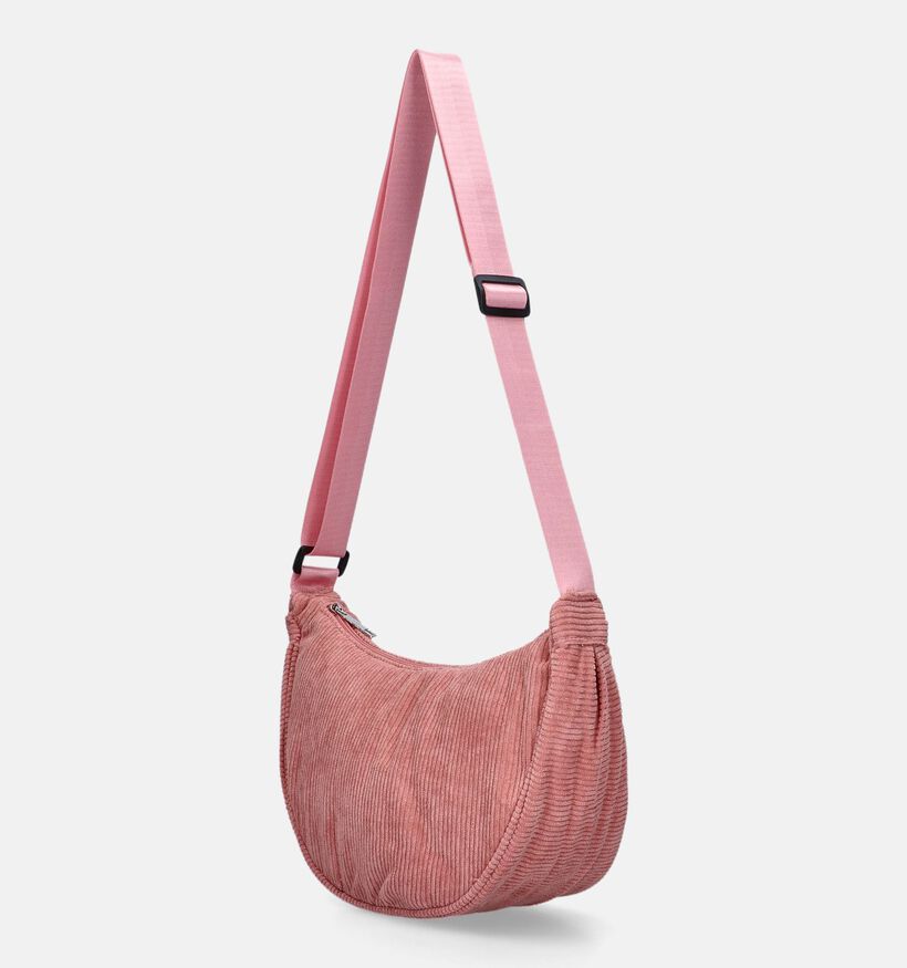 Dolce C. Corduroy Rode Crossbody tas voor dames (357472)