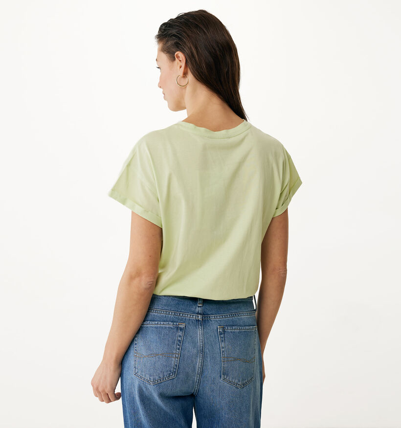 Mexx Relaxed Fit T-shirt en Vert pour femmes (358563)
