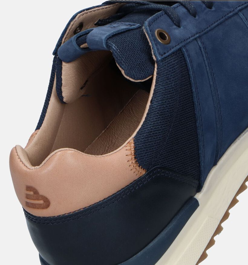 Bullboxer Blauwe Veterschoenen voor heren (344477) - geschikt voor steunzolen