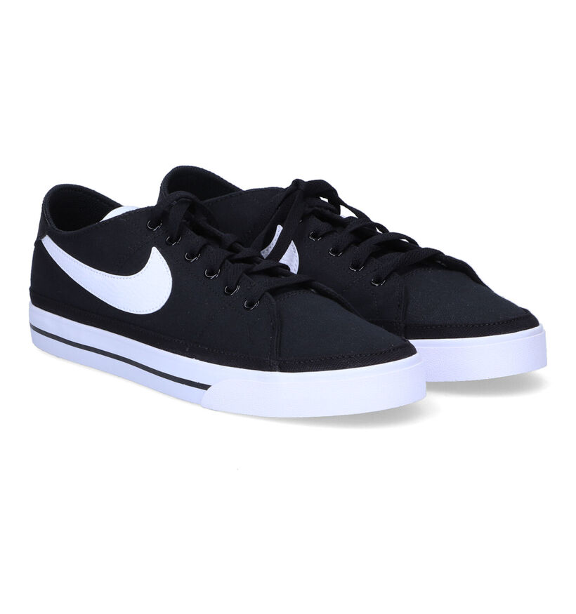 Nike Court Legacy Baskets en Blanc pour hommes (309112) - pour semelles orthopédiques