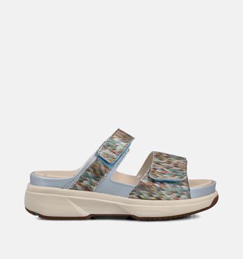 Xsensible Nu-pieds Blanc/Bleu