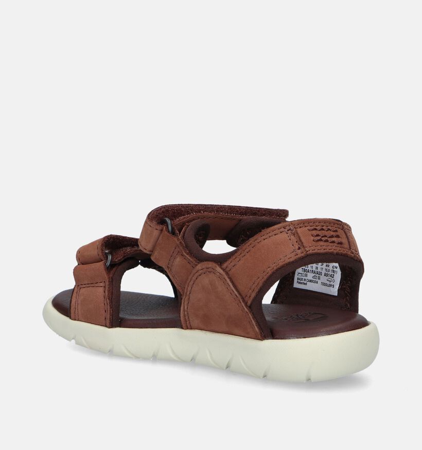 Timberland Nubble Cognac Sandalen voor jongens (337785)