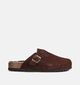 Scholl Olivier Fur Nu-pieds en Marron pour hommes (370645)