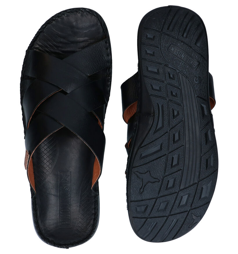 Pikolinos Tarifa Nu-pieds en Cognac pour hommes (308025)