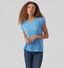 Vero Moda Mava Blauw Basic T-shirt voor dames (323888)