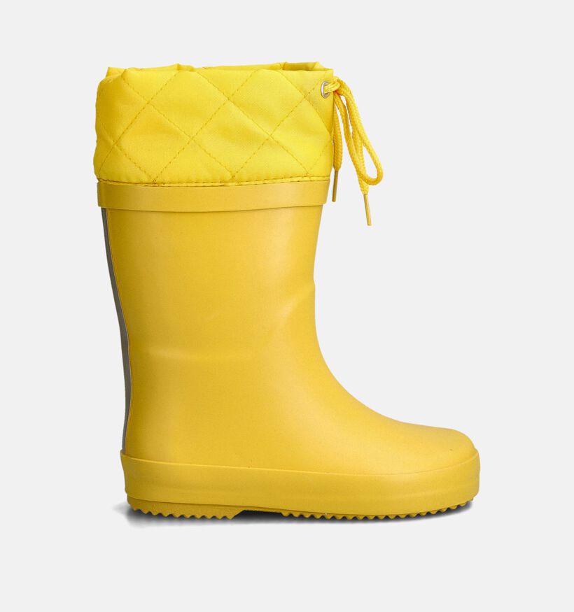 Xplor Rainboot Bottes de pluie en Jaune pour filles, garçons (360163) - pour semelles orthopédiques
