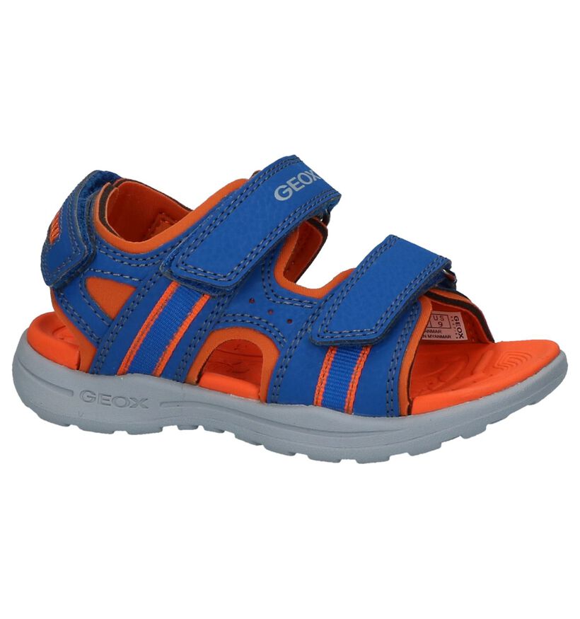 Geox Sandales en Bleu en simili cuir (213170)