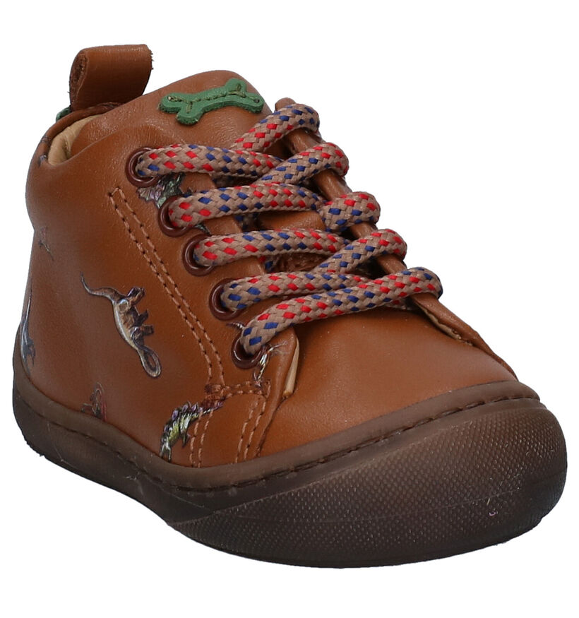 STONES and BONES Vorm Chaussures pour bébé en Cognac pour garçons (295065) - pour semelles orthopédiques