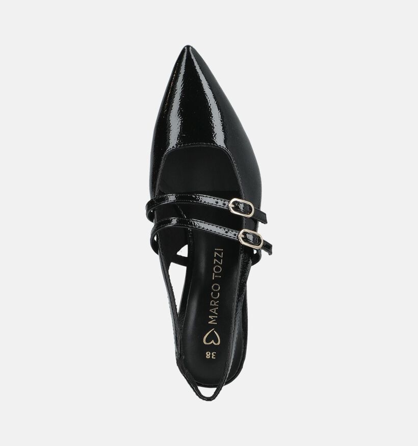 Marco Tozzi Escarpins slingback en Noir pour femmes (376539)