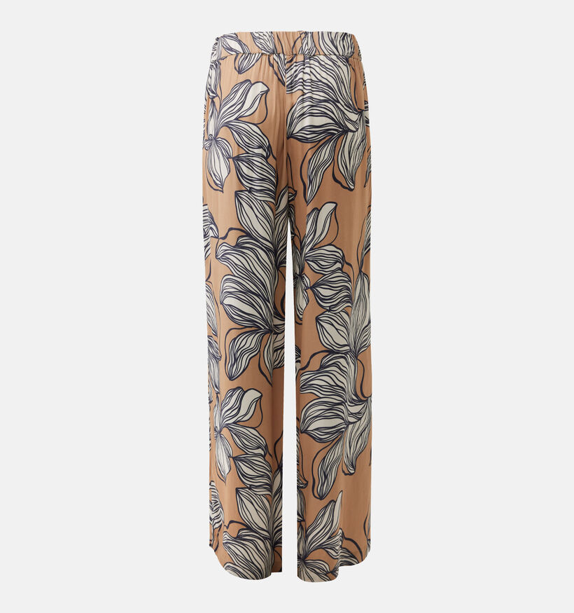 Mexx Graphic Flower Lichtbruine Broek voor dames (368547)