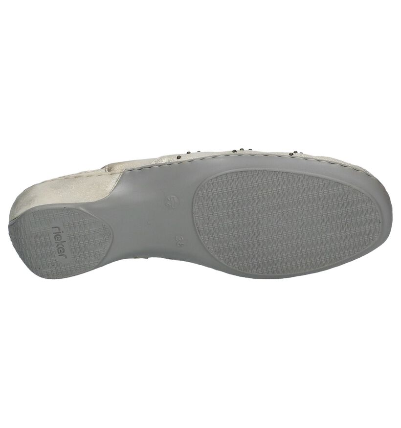Rieker Chaussures slip-on  (Or), , pdp
