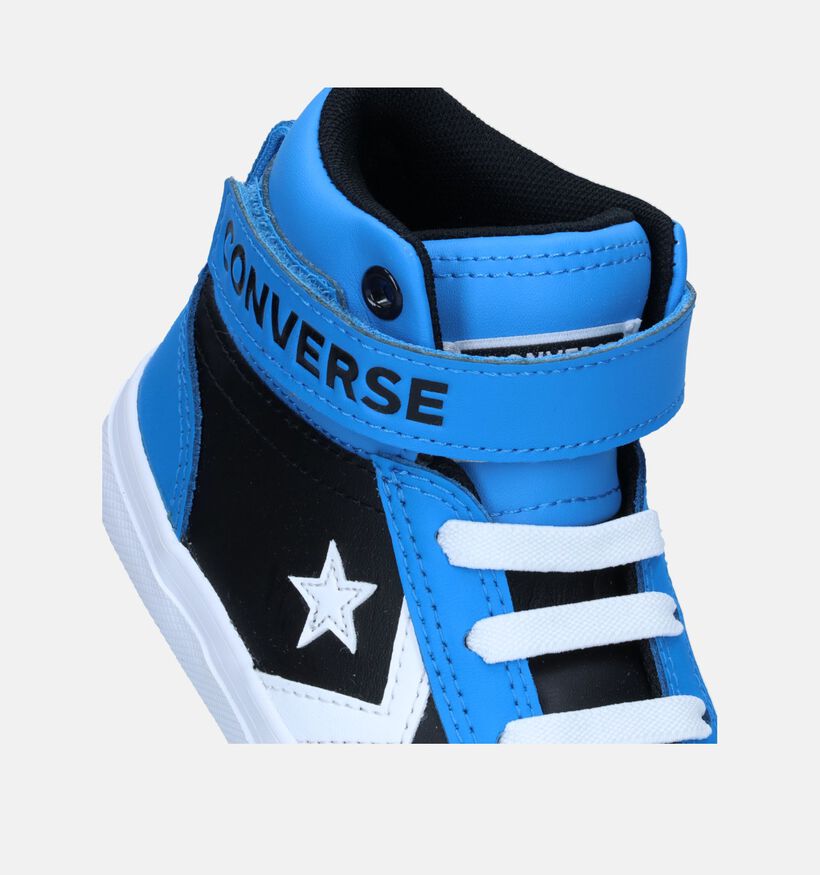 Converse Pro Blaze Strap Retro Sport Blauwe Sneakers voor meisjes, jongens (335819)