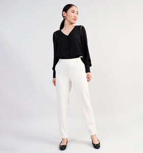 Vero Moda Maya Pantalon habillé en Beige L32 pour femmes (352120)