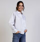 comma casual identity Witte Hemd Gestreept voor dames (366512)