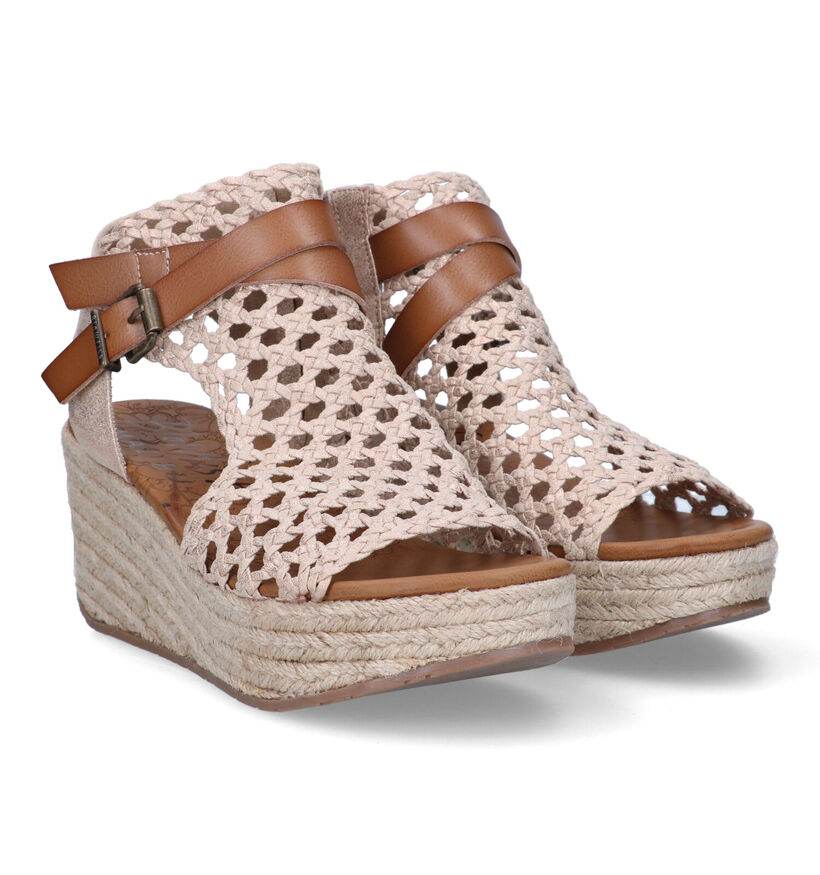 Blowfish Malibu Lorrah Sandales en Or pour femmes (322140)