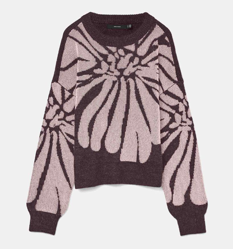 Vero Moda Tari Shine Bordeaux Trui voor dames (361217)