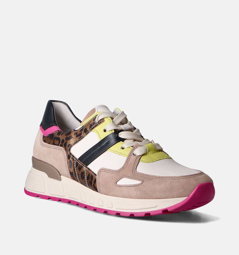 Gabor OptiFit Beige Sneakers voor dames (355095) - geschikt voor steunzolen