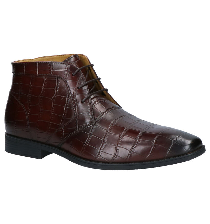 Steptronic Chaussures habillées en Brun foncé en cuir (259269)