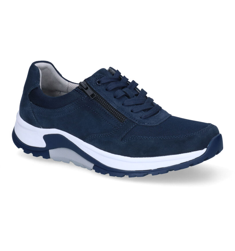 Pius Gabor Chaussures à lacets en Bleu pour hommes (339001) - pour semelles orthopédiques