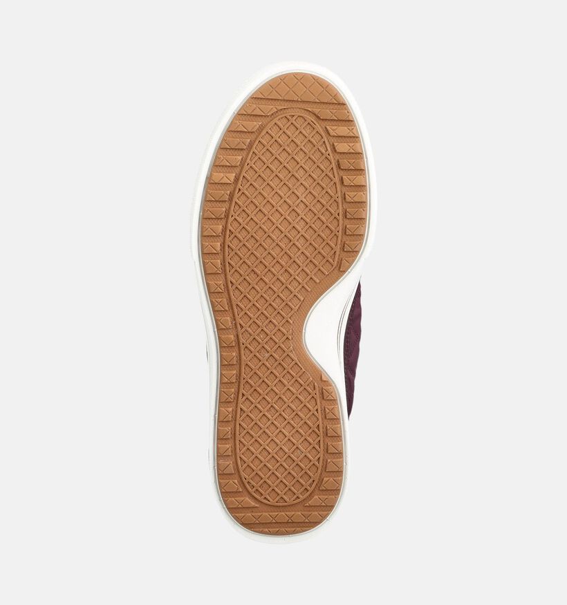 Skechers Arch Fit Arcade Slip-ons en Bordeaux pour femmes (375616) - pour semelles orthop&eacute;diques