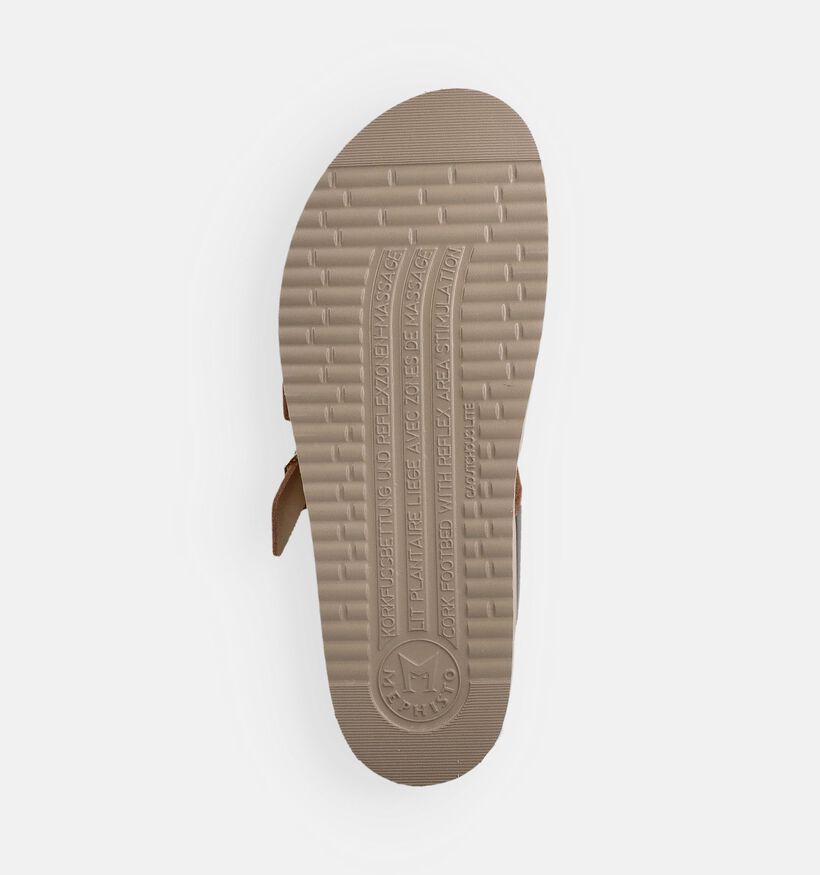 Mephisto Hyacinta Nu-pieds plates en Marron pour femmes (369954)