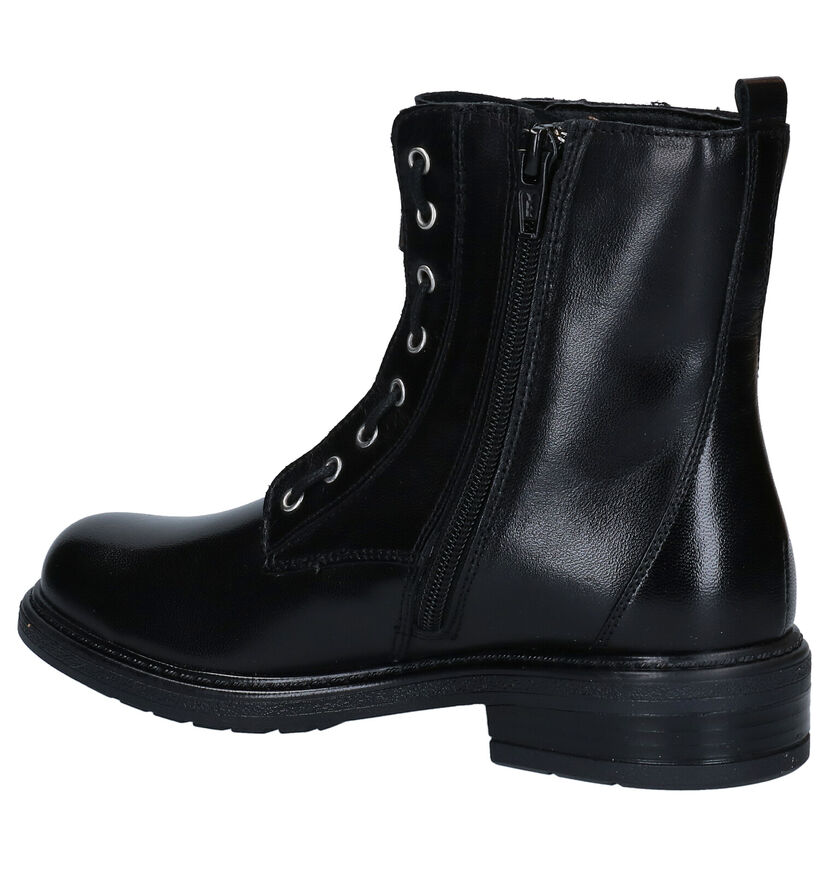 Loli Laly Bottines robustes en Noir en cuir (278479)